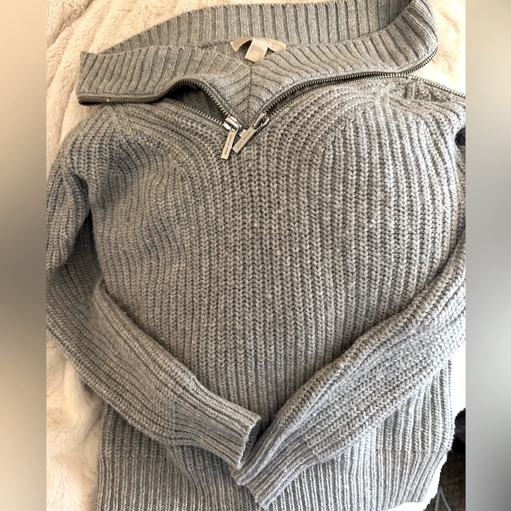 Michael Kors half zip should sweater